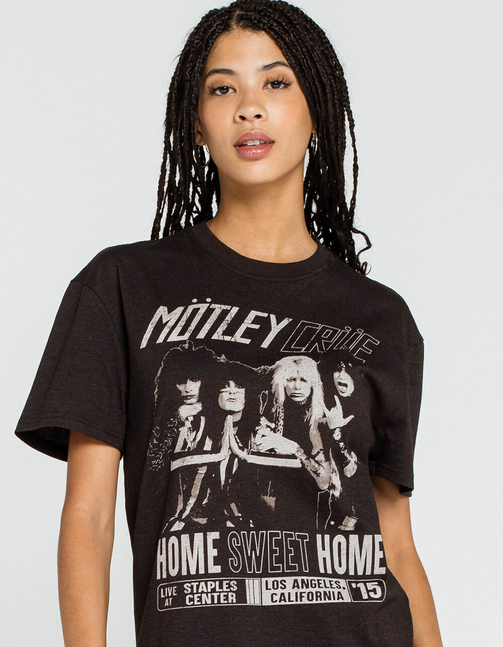 WEST OF MELROSE Motley Crue Womens Tee 