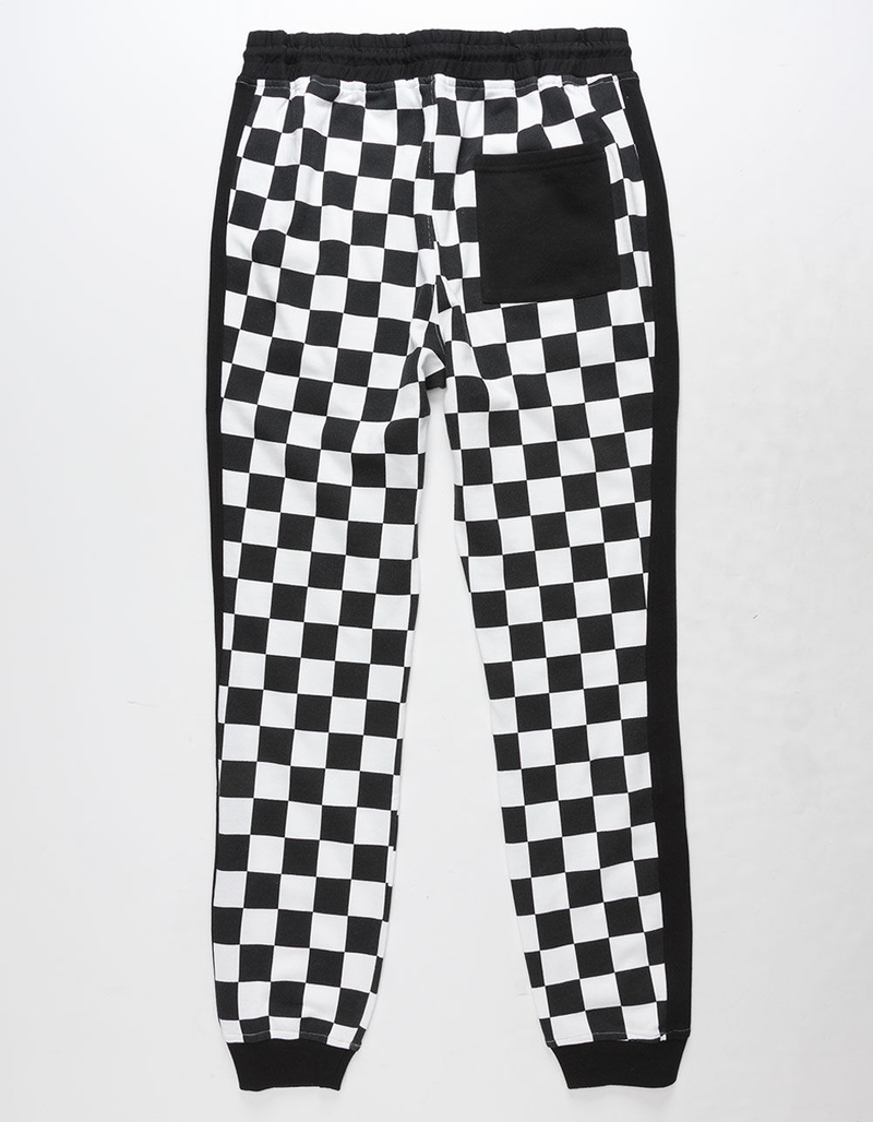 ELWOOD Checker Mens Jogger Pants image number 4