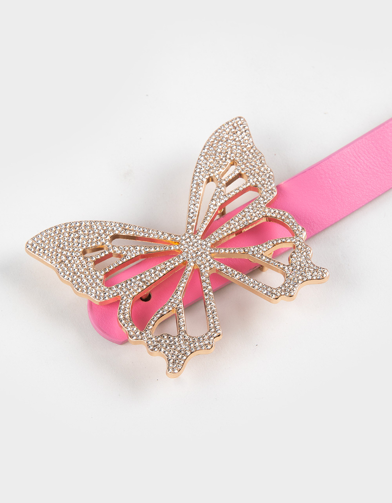 Butterfly Rhinestone Belt image number 1