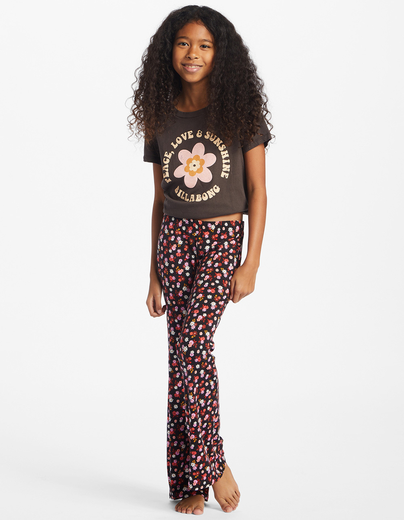BILLABONG Tell Me Girls Elastic Waist Flared Pants image number 0