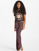 BILLABONG Tell Me Girls Elastic Waist Flared Pants image number 1