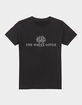 THE WHITE LOTUS Logo Dark Mens Tee image number 1