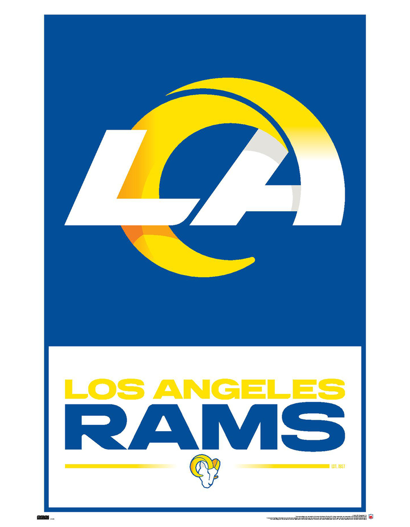NFL Los Angeles Rams Logo Poster image number 0
