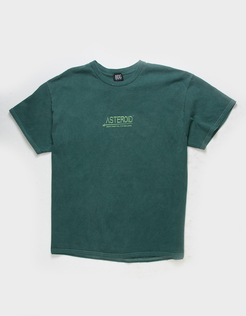 BDG Urban Outfitters Green Dinosaurs Mens Tee image number 1