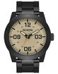 NIXON Corporal SS Black & Khaki Watch image number 1