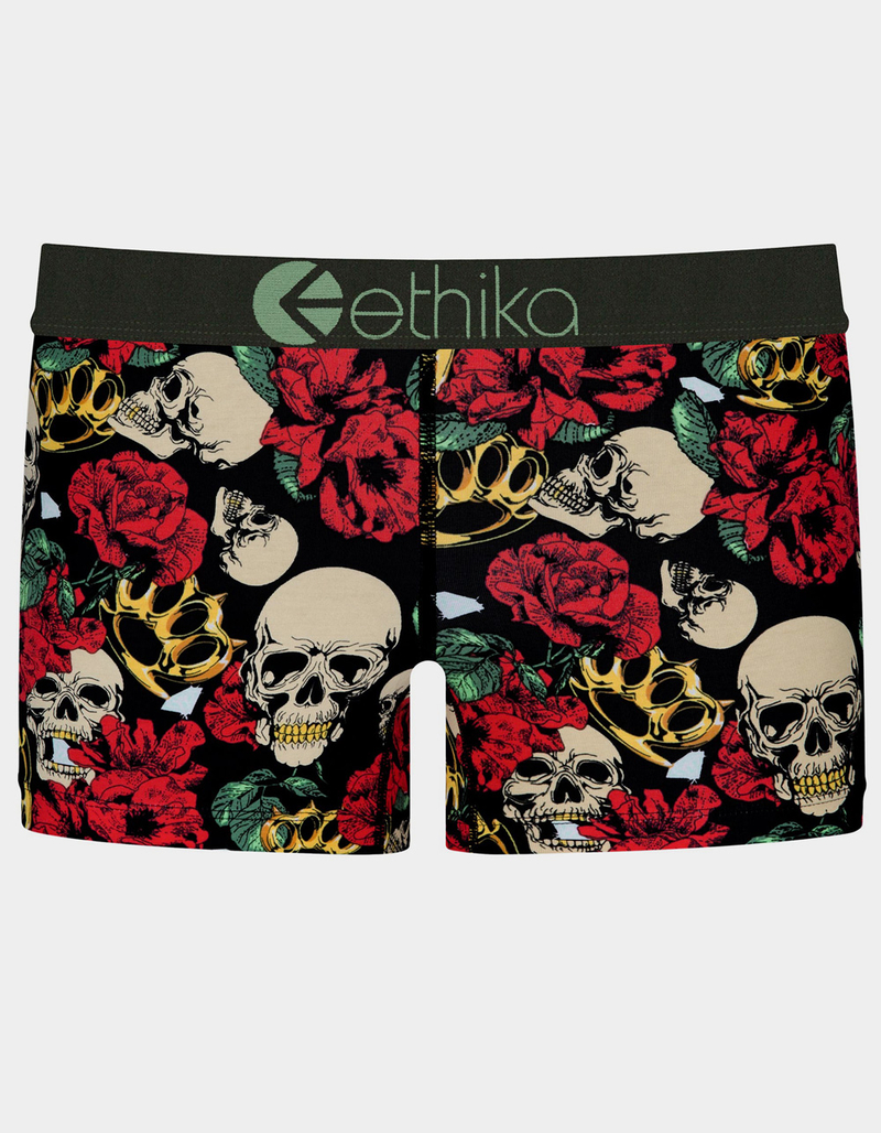 ETHIKA Brass Roses Staple Womens Boyshorts image number 3