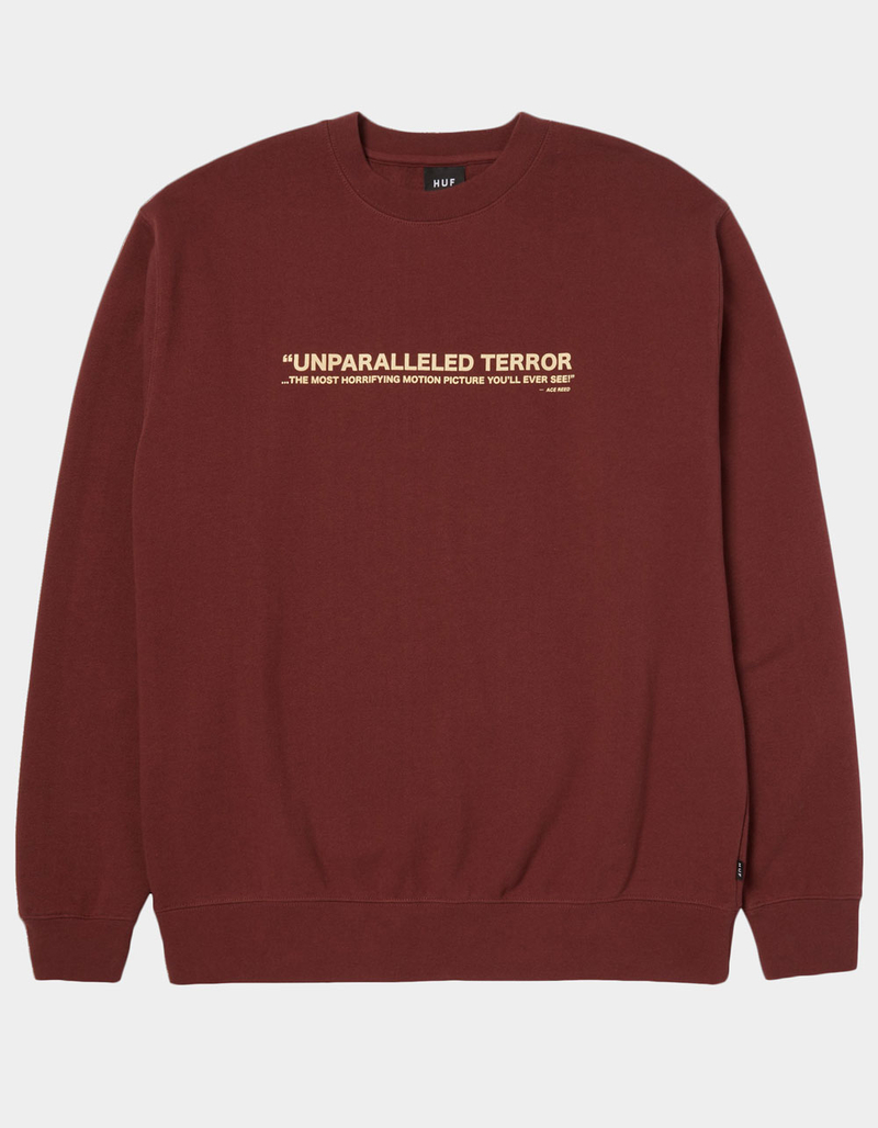HUF x The Texas Chainsaw Massacre Unparalleled Terror Mens Crewneck Sweatshirt image number 1