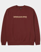 HUF x The Texas Chainsaw Massacre Unparalleled Terror Mens Crewneck Sweatshirt image number 2