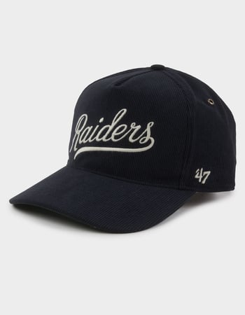 47 BRAND Las Vegas Raiders Golden Age Cord '47 Hitch Strapback Hat Primary Image
