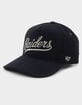 47 BRAND Las Vegas Raiders Golden Age Cord '47 Hitch Strapback Hat image number 1