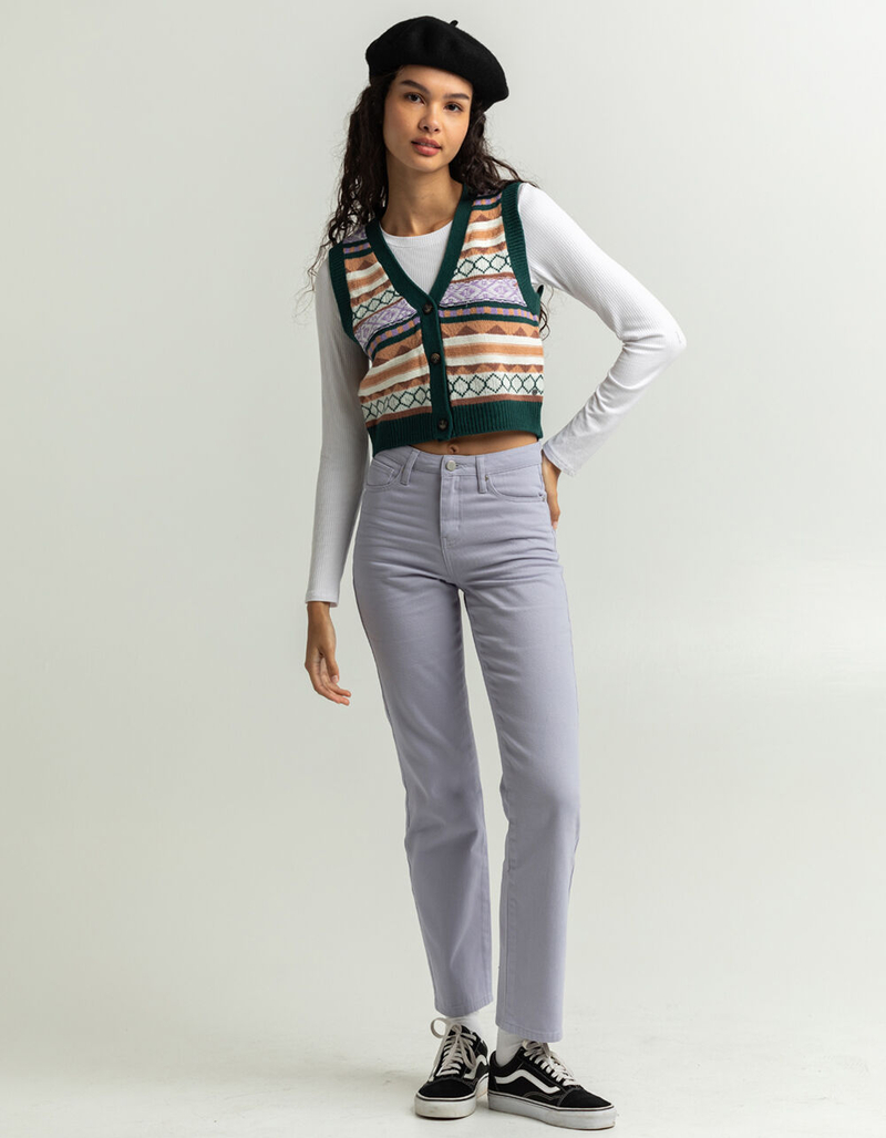 RSQ High Rise Straight Leg Womens Jeans image number 4