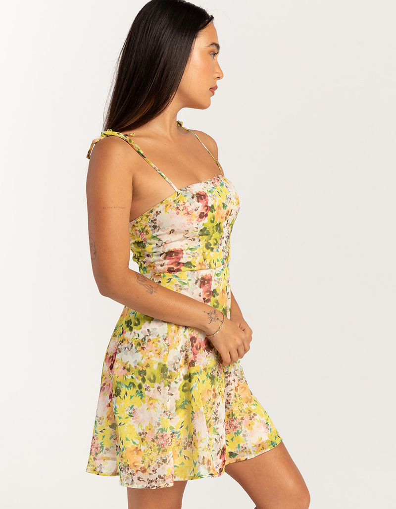 FULL TILT Chiffon Empire Womens Slip Dress image number 2