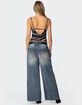 EDIKTED Nitney Printed Nylon Tank Top image number 2