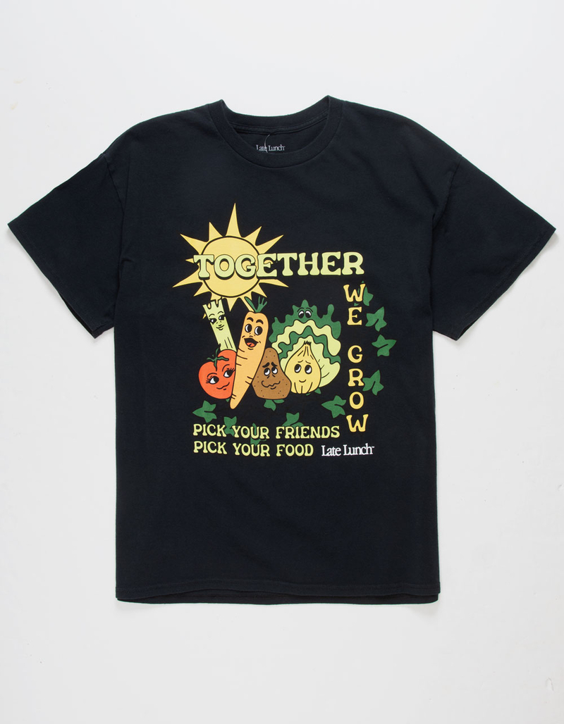 LATE LUNCH Together We Grow Mens Tee image number 0