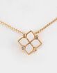 FULL TILT Dainty Iridescent Pendant Necklace image number 2