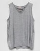 FOR ALL SEASONS Criss Cross Girls Tank image number 1