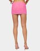EDIKTED Ilse Beaded Floral Mesh Mini Skirt image number 3