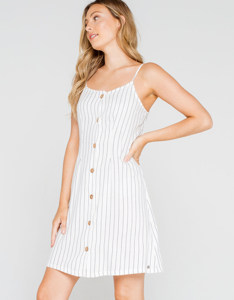ROXY Sweet About Me Strappy Buttoned Dress image number 1