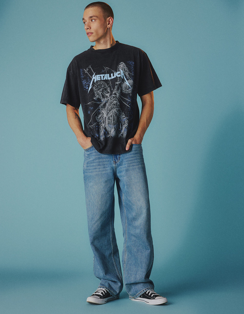 METALLICA Justice Mens Boxy Tee image number 4