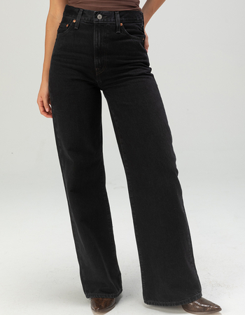 LEVI'S Ribcage Wide Leg Womens Jeans - Rosie Posie Primary Image