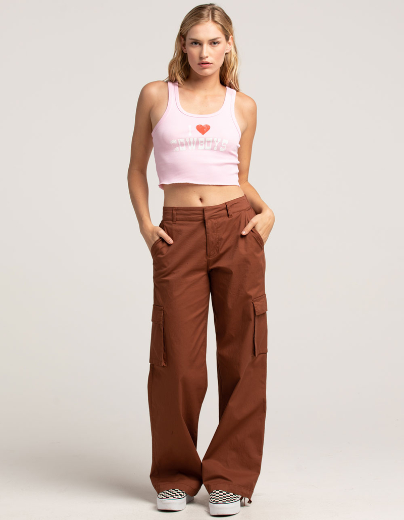 FULL TILT I Love Cowboys Womens Tank Top image number 5