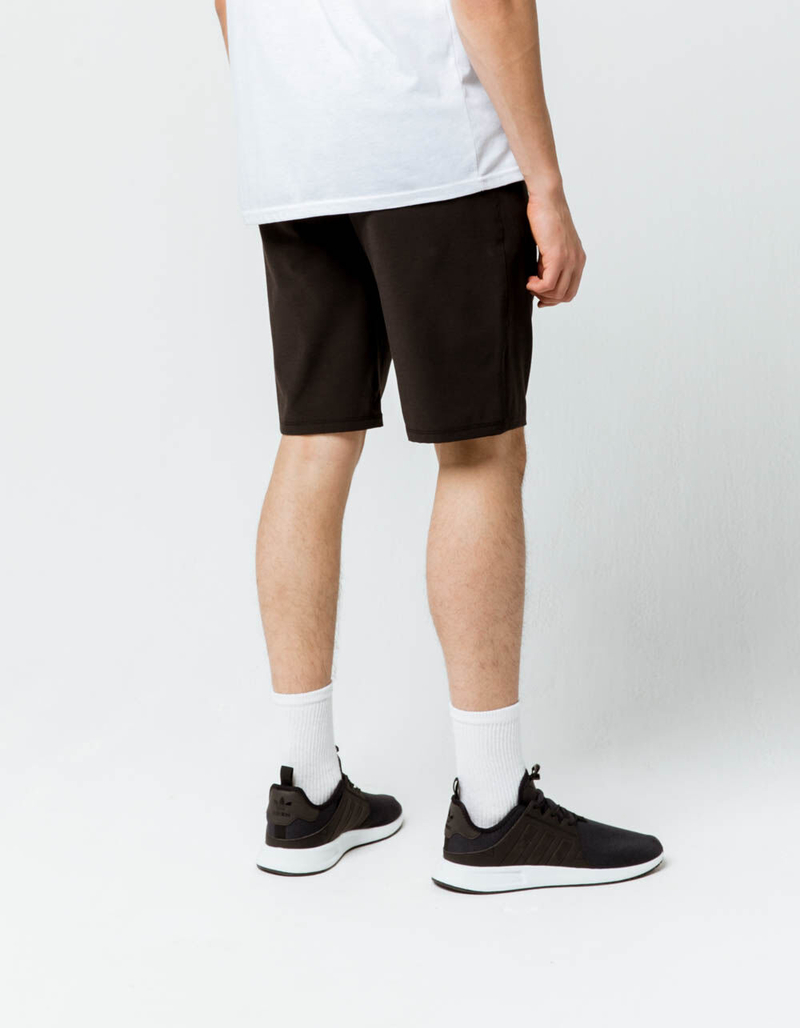 VOLCOM Frickin' Surf N' Turf Static Black Mens Hybrid Shorts image number 4