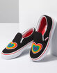 VANS Classic Slip-On Rainbow Girls Shoes image number 3