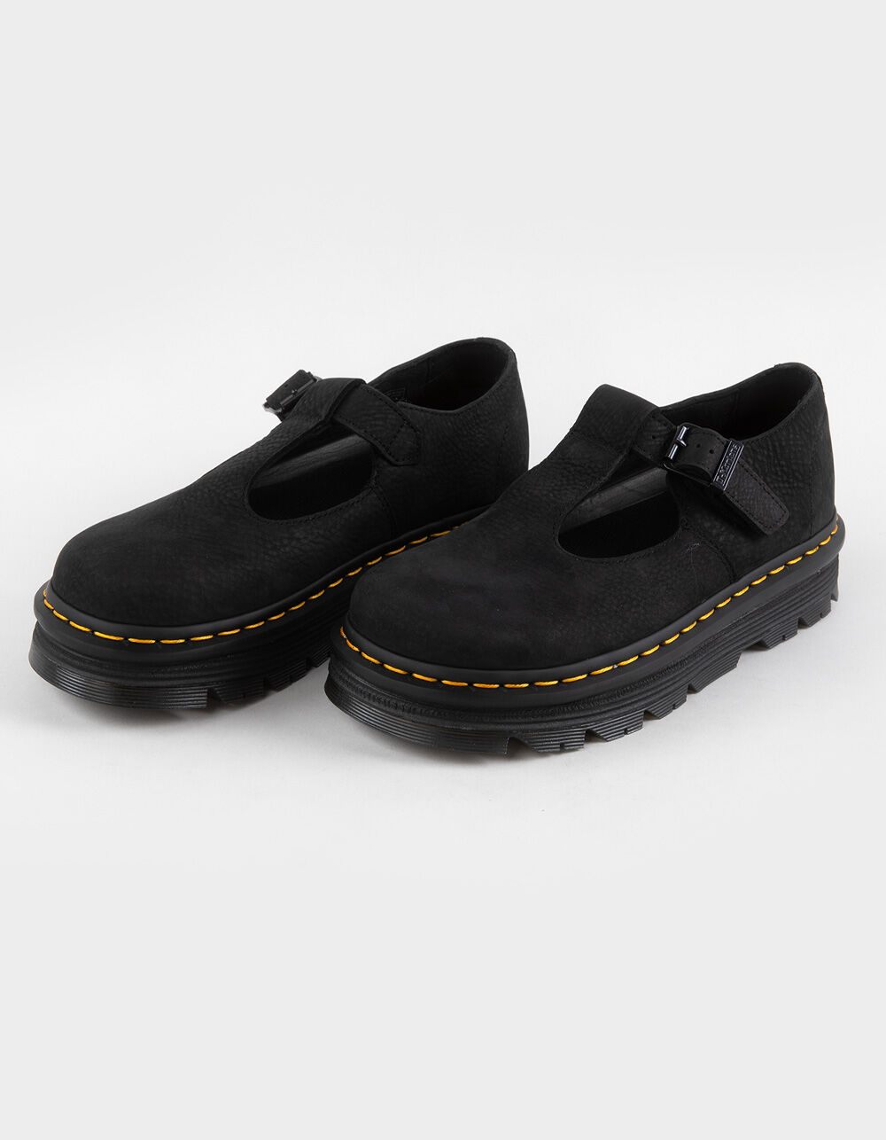 靴 Dr. Martens Black Mary Jane Platforms DR. MARTENS Zebzag Mary Jane Womens Shoes - BLACK | Tillys
