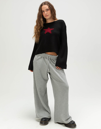 RSQ Womens Star Sweater Alternative Image