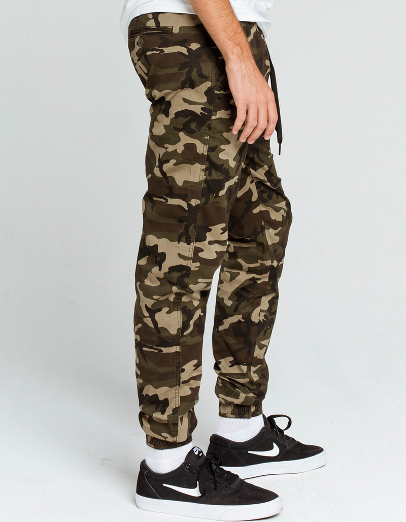 RSQ Twill Mens Camo Jogger Pants image number 4