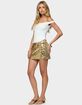 EDIKTED Bryony Off Shoulder Bodysuit image number 4