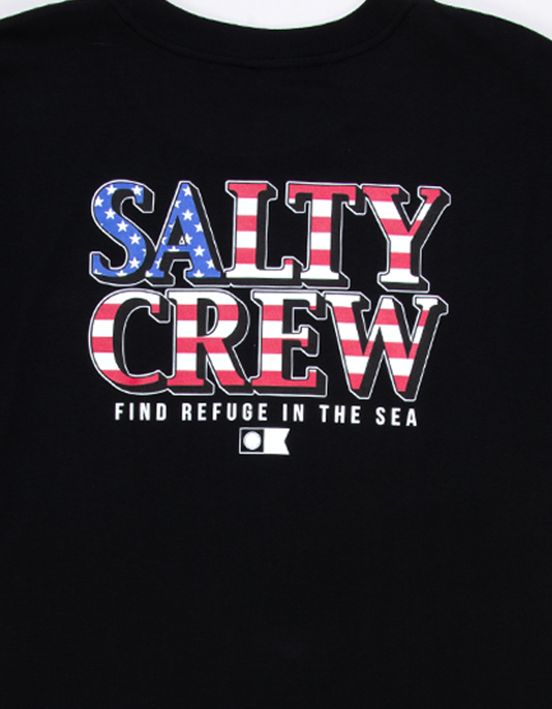 SALTY CREW America Optic Mens Tee image number 2