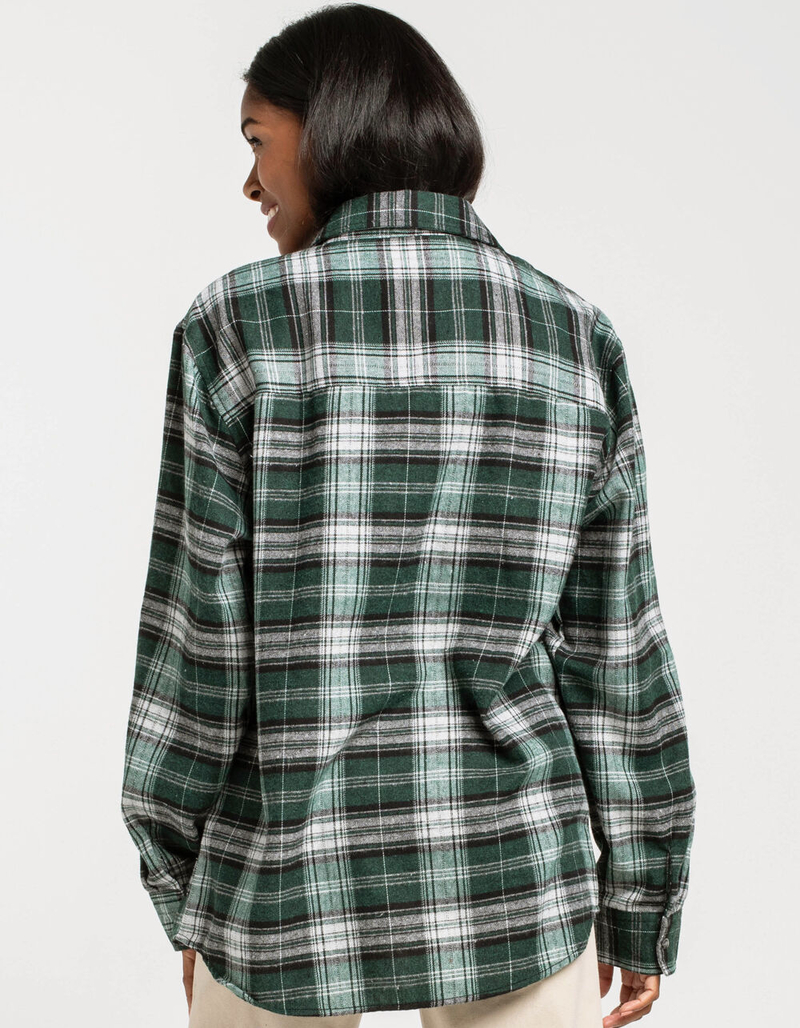 RSQ Womens Oversized Flannel Shirt image number 2