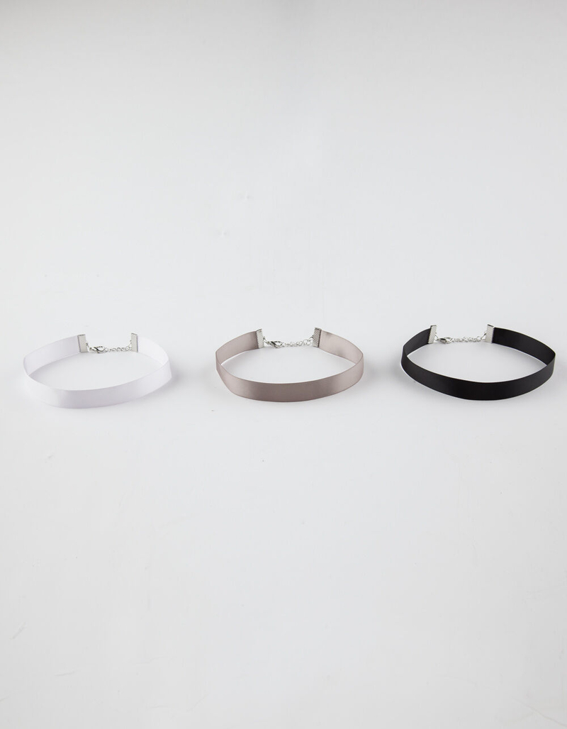 FULL TILT Satin Choker Trio image number 0