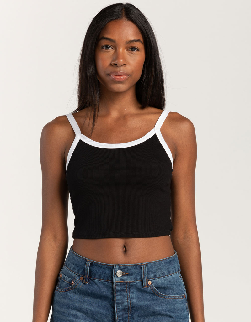 TILLYS Womens Ringer Tank Top image number 0