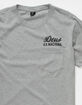 DEUS EX MACHINA Camperdown Address Mens Pocket T-Shirt image number 3