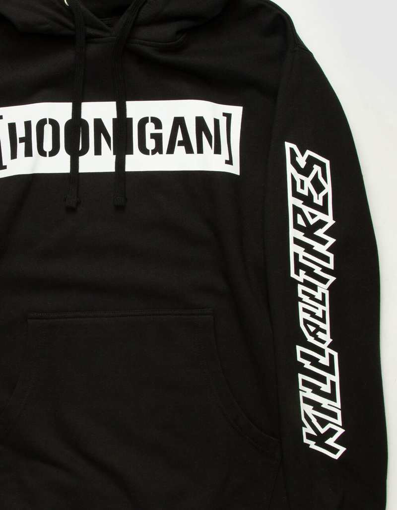 HOONIGAN Kill All Tires Mens Black Hoodie image number 1