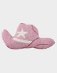 Cowboy Hat Wool Hook Pillow image number 1