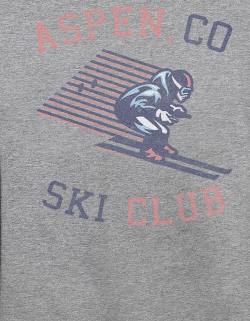 SKI CLUB Aspen Co. Unisex Crewneck Sweatshirt HEATHER GRAY Tillys