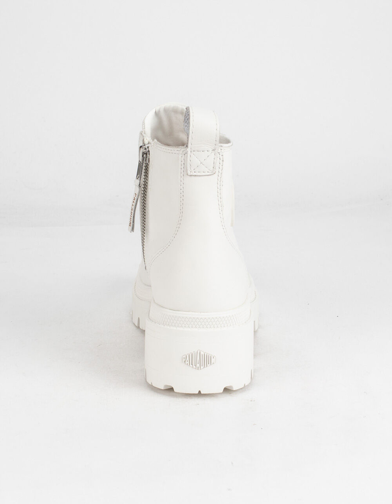 PALLADIUM Pallabase Leather Womens Boots image number 3