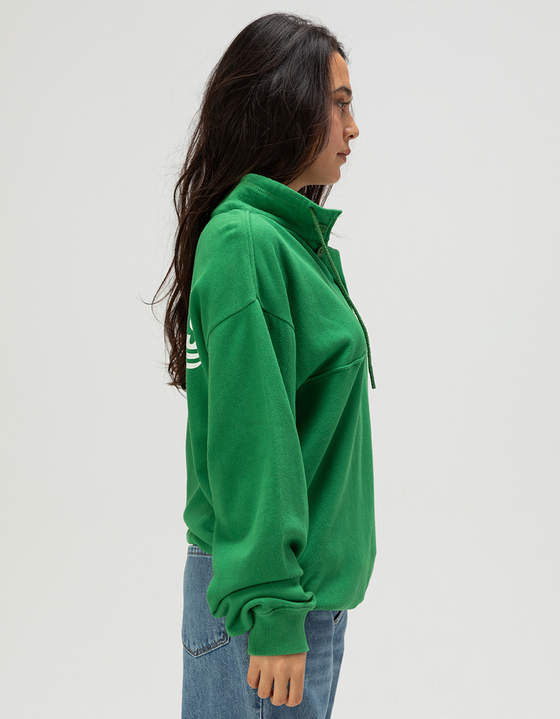 JUNK FOOD Philadelphia Mock 1/4 Button Up Sweatshirt image number 5