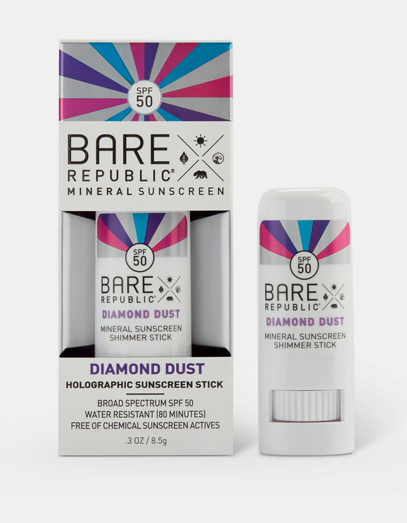 BARE REPUBLIC SPF 50 Diamond Dust Holographic Sunscreen Stick image number 0