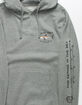 SALTY CREW Bruce Heather Gray Mens Hoodie image number 2