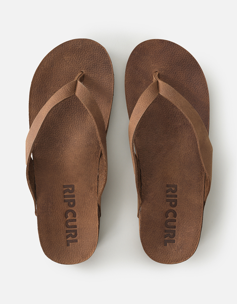 RIP CURL Freedom Leather Bloom Open Toe Womens Flip Flops  image number 2