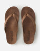 RIP CURL Freedom Leather Bloom Open Toe Womens Flip Flops  image number 3