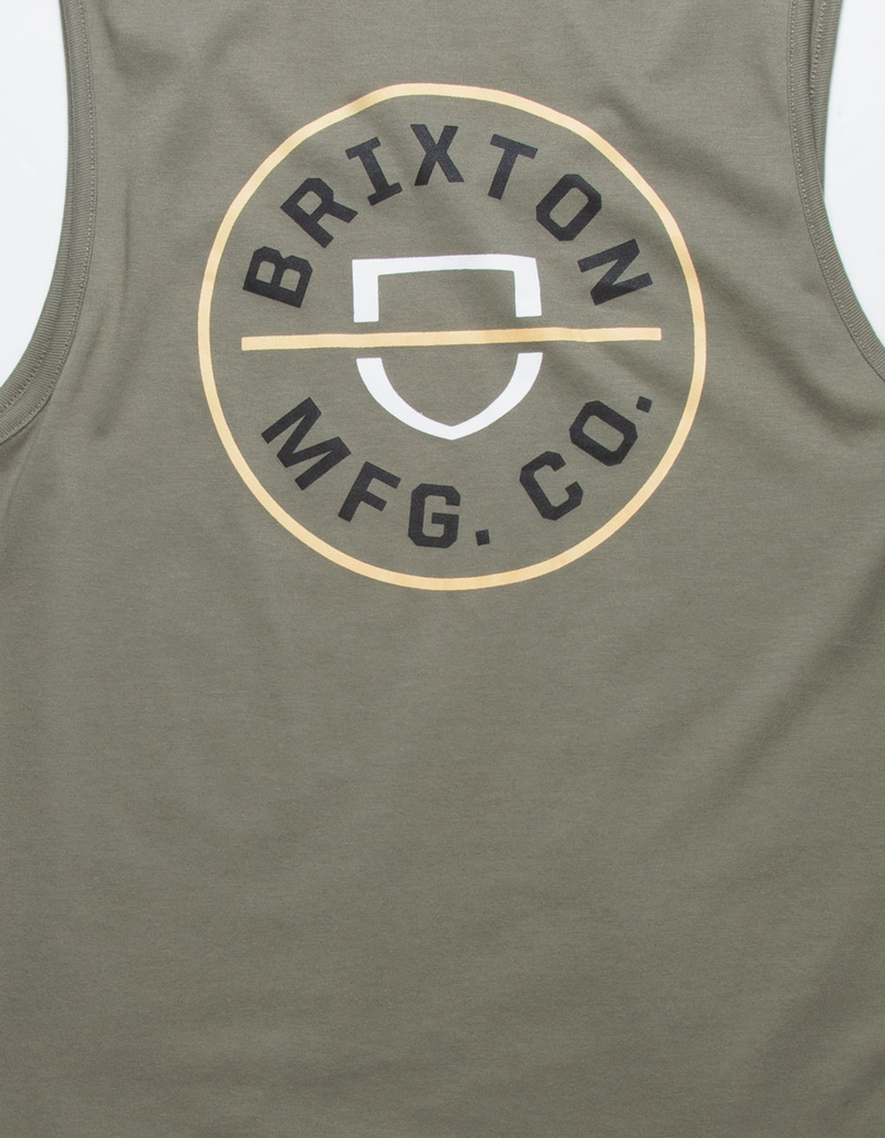BRIXTON Crest Mens Tank Top image number 2
