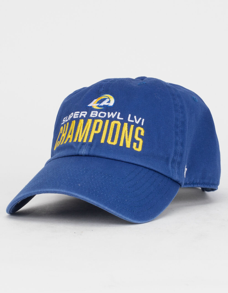 47 BRAND Los Angeles Rams Super Bowl LVI Champions Strapback Hat image number 0