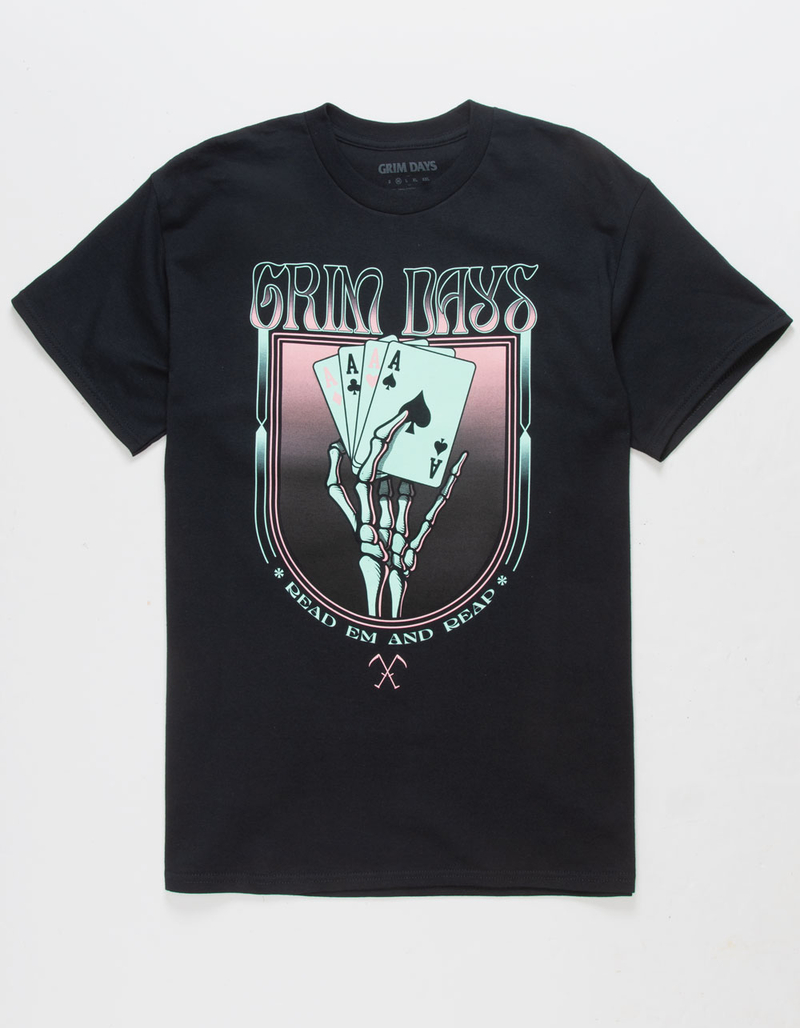 GRIM DAYS Full Deck Mens Tee image number 0