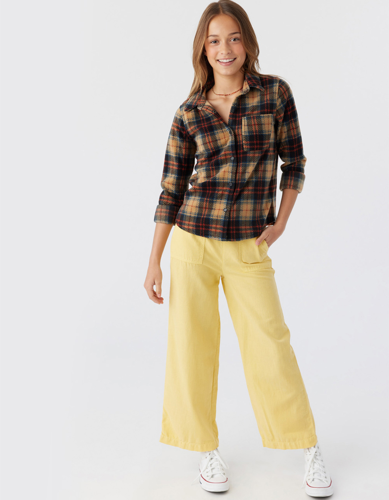 O'NEILL Bristol Plaid Superfleece Girls Top image number 1