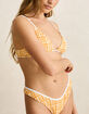 RHYTHM London High Leg Bikini Bottoms image number 4